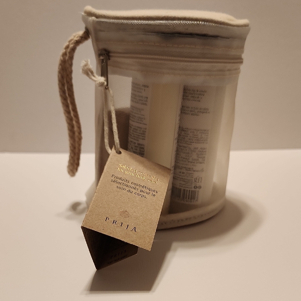 Bath Accessories Set - Cream